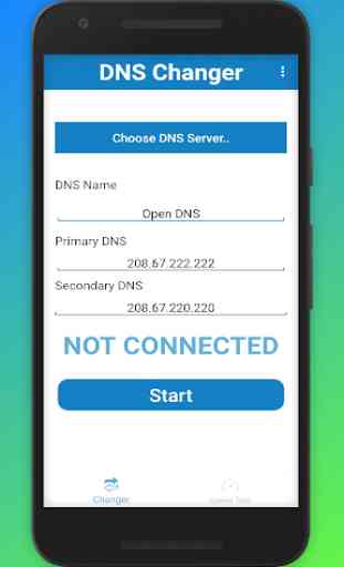 DNS Changer (no root 3G/4G/WIFI) 2