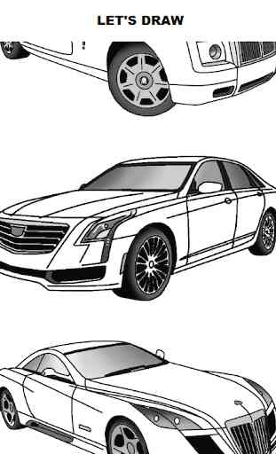 Draw Cars: Luxury 1