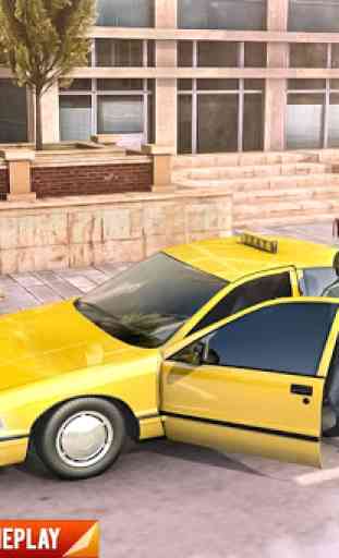 Drive Mountain City Taxi Car: Hill Taxi Car Games 1