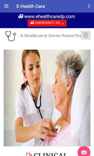 E-Health Care Doctor Patient Portal 2