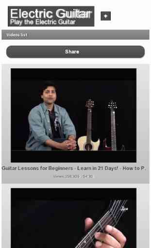 Electric Guitar Lessons 3