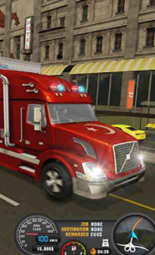 Euro Truck 3D Simulator 2019 Cargo Truck Transport 2