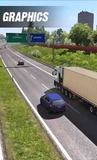 Euro Truck Driver Xtreme Trucker Driving Simulator 4