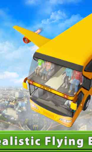 Flying Bus Driving simulator 2019: Free Bus Games 1