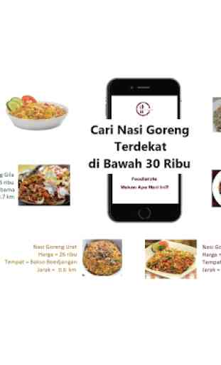 Foodierate–Indonesian Food Restaurant Deals Finder 4