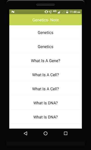 Genetics- Note 2