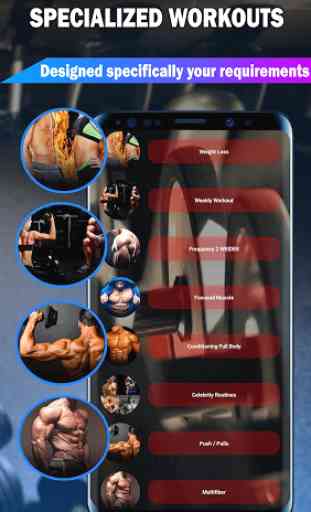 Gym Fitness & Workout : Personal trainer 3