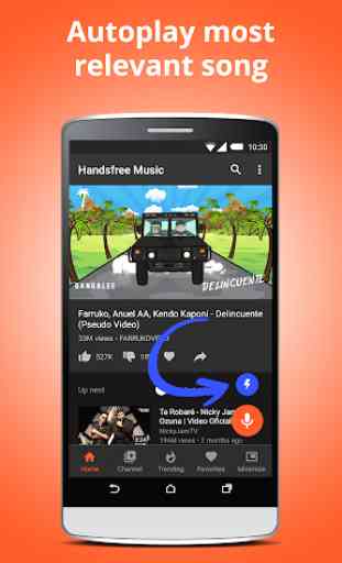 Handsfree Music for YouTube – Free Music Player 4