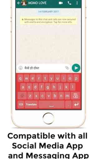 Hindi Keyboard - English to Hindi Keypad Typing 2