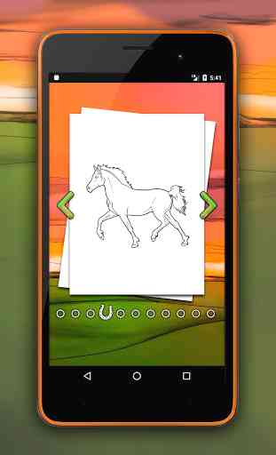 Horse Coloring Book 2