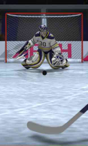 Ice Hockey penalty shot 3