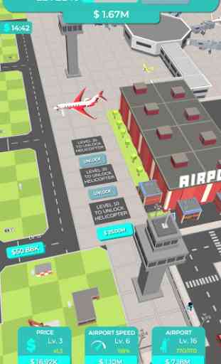 Idle Plane Game - Airport Tycoon 2
