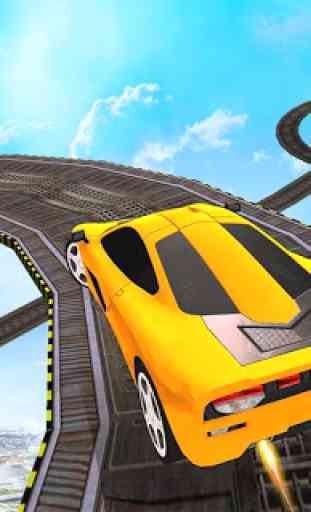Impossible Stunts Car Racing Track: New Games 2019 4