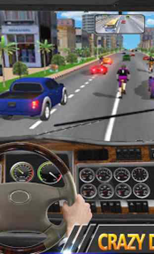 In Truck Driving Games : Highway Roads and Tracks 3