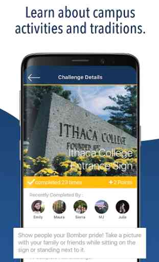 Ithaca College Traditions Challenge 3