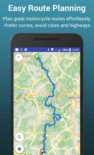 Kurviger - Motorcycle and Scenic Roads Navi 1