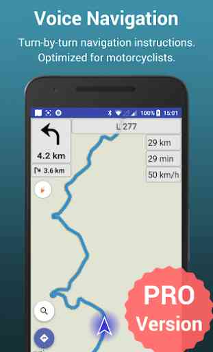 Kurviger - Motorcycle and Scenic Roads Navi 3