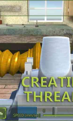 Lathe Machine 3D: Milling & Turning Simulator Game 4