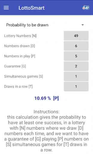 LottoSmart lottery draws and statistics 4