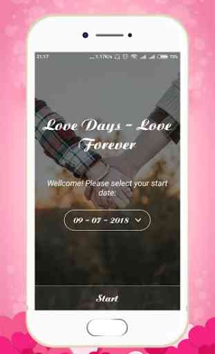 Love Forever - Love Days Counter 1