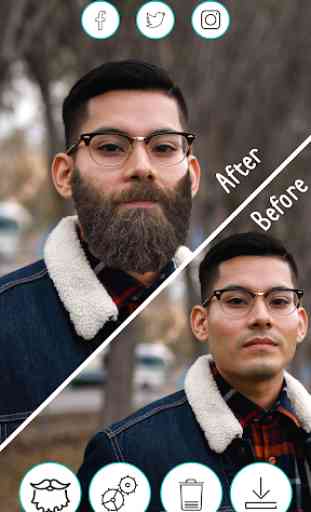Man Beard Photo Editor – Men Hairstyle App 3