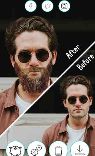 Man Beard Photo Editor – Men Hairstyle App 4