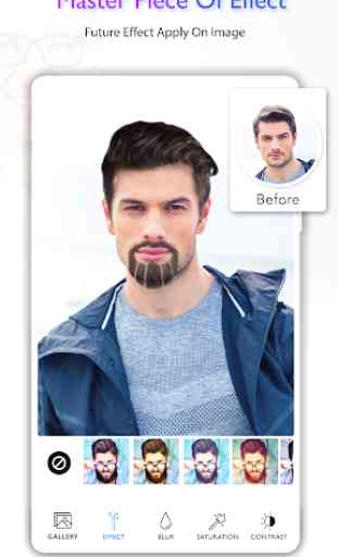 Man Hair Style: Beard Style, Mustache Photo Editor 4