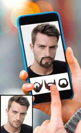 Men beard photo editor salon - mustache hairstyle 4