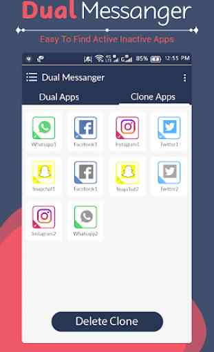 Messenger Parallel Dual App - Dual Space 2