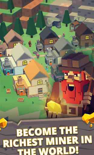 Miner Clicker: Idle Gold Mine Tycoon. Mining Game 1