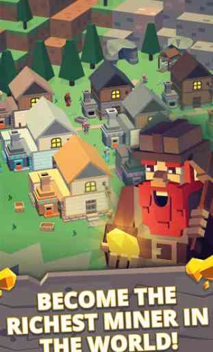 Miner Clicker: Idle Gold Mine Tycoon. Mining Game 4