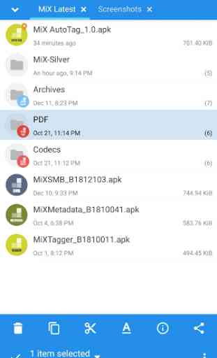 MiXplorer Silver - File Manager 1
