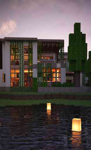 Modern House for Minecraft - 350 Best Design 3