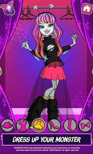 Monster High™ Beauty Shop: Fangtastic Fashion Game 1