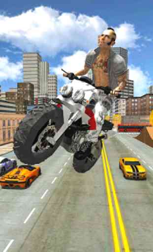 Motorbike Simulator Stunt Racing 2