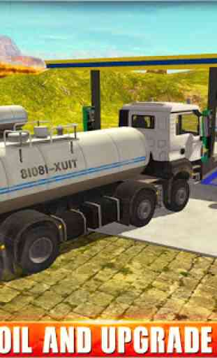 Oil Tanker Truck Games : Euro Truck Simulator 3D 2
