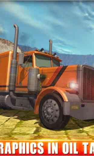 Oil Tanker Truck Games : Euro Truck Simulator 3D 3