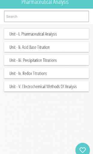 Pharmaceutical Analysis 1