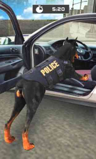 Police dog hero crime city cop k9 dog simulator 3D 1