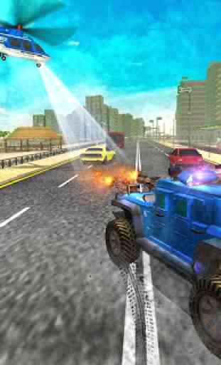 Police Highway Chase in City - Crime Racing Games 3
