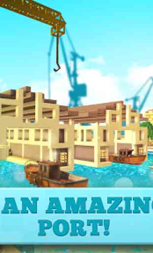 Port Craft: Paradise Ship Boys Craft Games 1