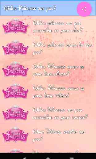 Princess Test. Which princess do you look like? 3