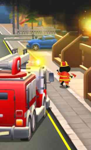 Professions for kids: Driver 3D 4