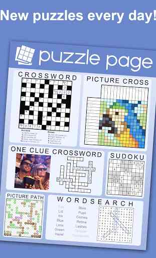 Puzzle Page - Crossword, Sudoku, Picross and more 1
