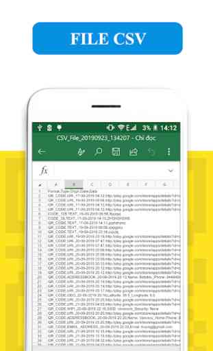 QR - Barcode: Reader, Generator & Export File 1
