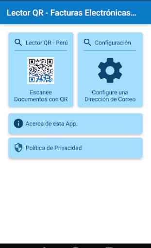 QR Reader  - Electronic Invoice - Peru 2
