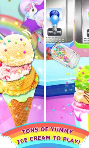 Rainbow Ice Cream - Unicorn Party Food Maker 4