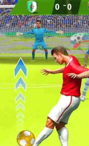 Real Football Striker:Free kick Soccer League 2020 4