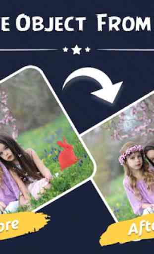 Remove Extra Object from Photo : Photo Eraser 1