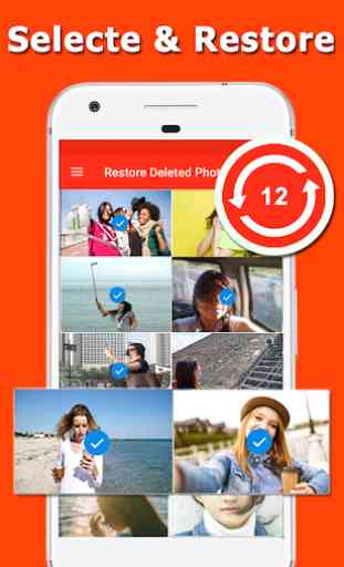 Restore Deleted Photos - Picture Recovery & Backup 2